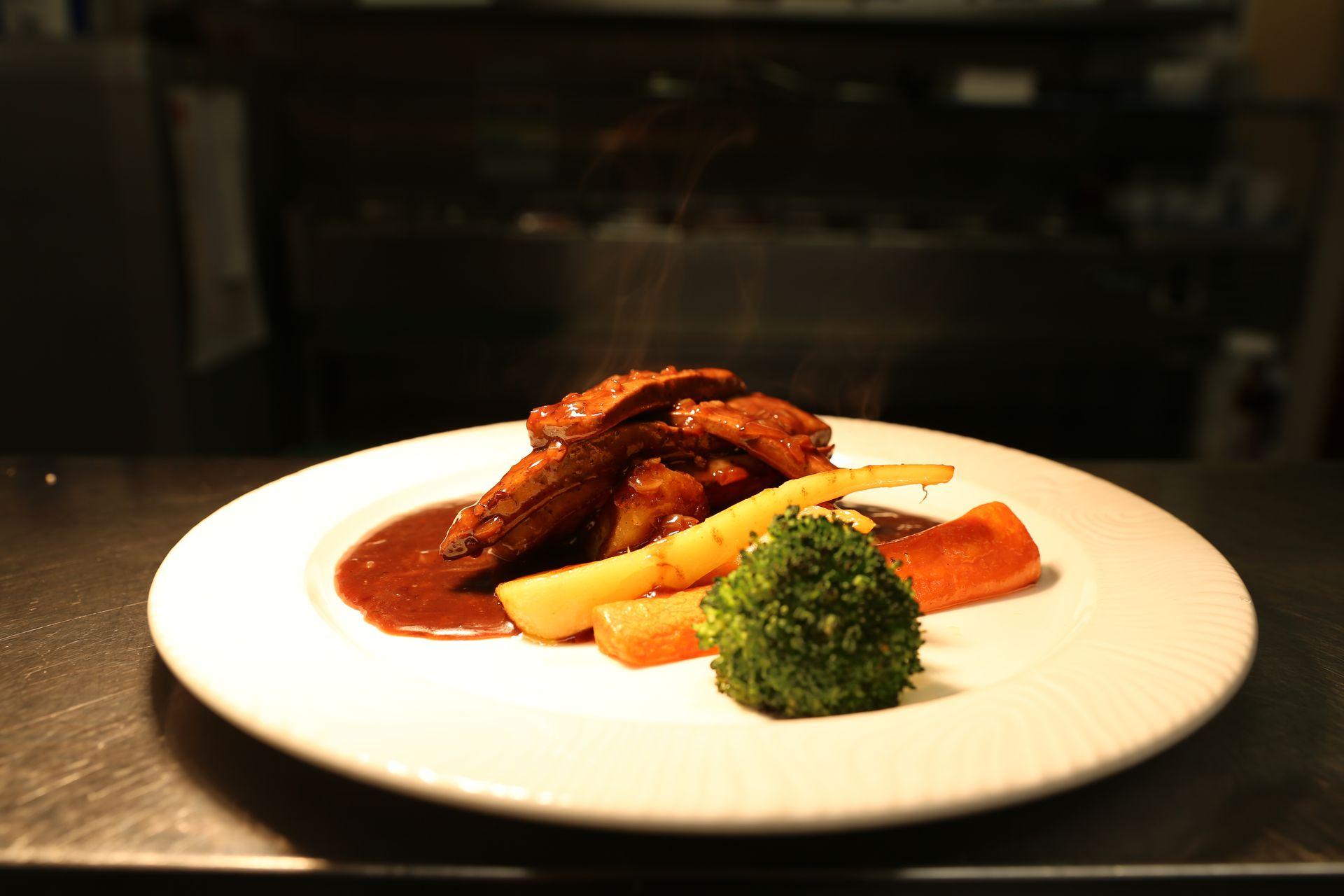 Dinner menu